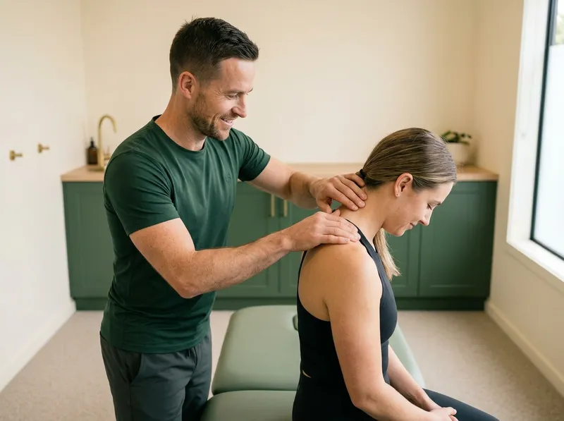 Private Initial Consultation — physiotherapist manual assessment